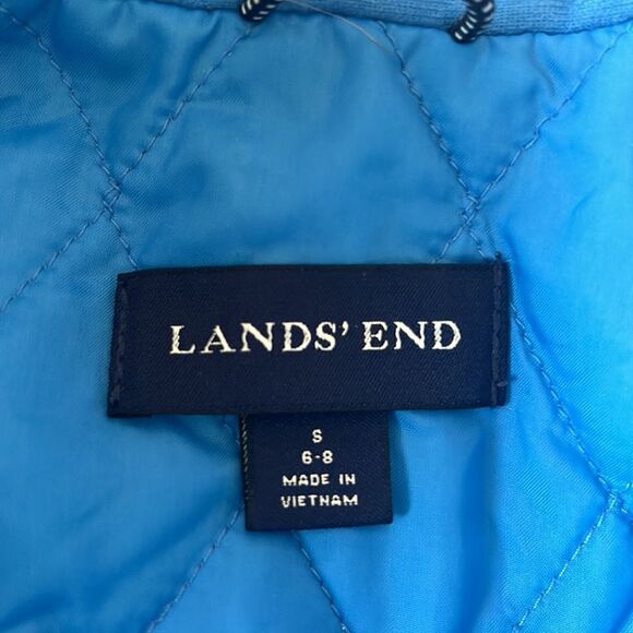 Lands End blue winter ski coat size small - Picture 10 of 16